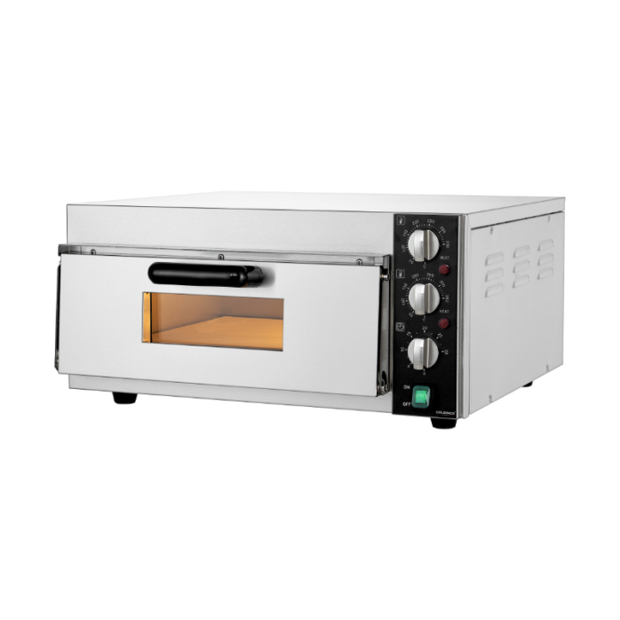 Four à pizza électrique professionnel 1 chambre - GOLDINOX