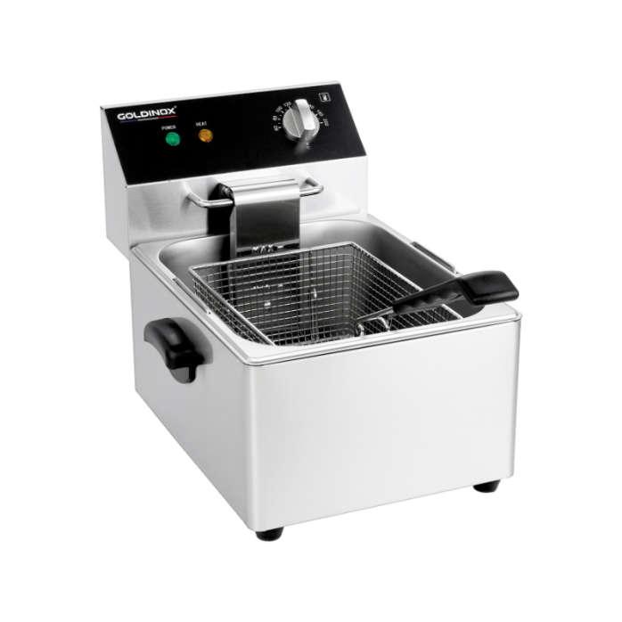 Friteuse électrique à poser professionnelle 6 Litres (230V) IDEAL - GOLDINOX