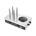Machine à hot dog professionnelle 4 plots - GOLDINOX