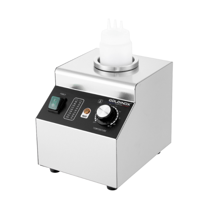 Chauffe-sauce électrique professionnel (1 bouteille) PREMIUM - GOLDINOX