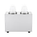 Chauffe-sauce électrique professionnel (2 bouteilles) PREMIUM - GOLDINOX