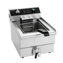 Friteuse électrique à poser professionnelle 16 Litres avec robinet de vidange (400V) IDEAL - GOLDINOX