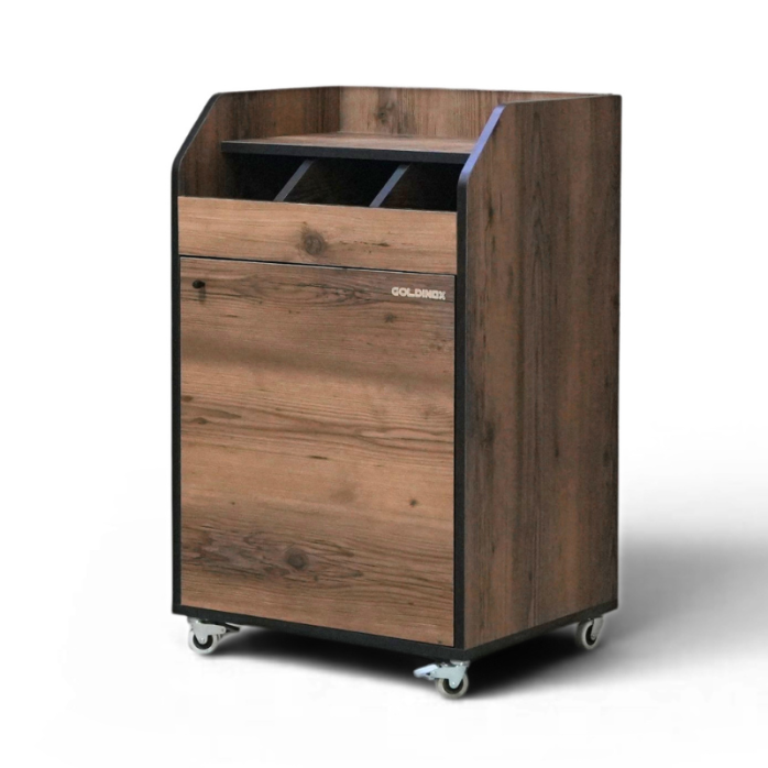 Desserte de service compacte professionnelle en bois Baroque PREMIUM - GOLDINOX