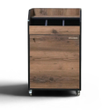 Desserte de service compacte professionnelle en bois Baroque PREMIUM - GOLDINOX