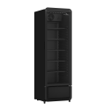 Armoire à boissons 280 Litres avec roulettes à l'arrière Full Black PREMIUM - GOLDINOX