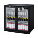 Arrière de bar 2 portes battantes vitrées PREMIUM - GOLDINOX