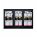Arrière de bar 3 portes coulissantes vitrées PREMIUM - GOLDINOX