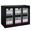 Arrière de bar 3 portes coulissantes vitrées PREMIUM - GOLDINOX