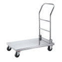 Chariot de transport pliable en inox (820 x 520 mm) PREMIUM - GOLDINOX