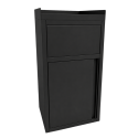 Poubelle snack en inox avec bac plastique (560x530x1230mm) PREMIUM - GOLDINOX