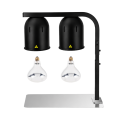 Lampe chauffante "CLOCHE" infrarouge suspendue en aluminium Or Rose (Hauteur réglable et ampoule blanche) PREMIUM - GOLDINOX