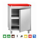 Meuble bas inox 600 x 600 mm PREMIUM / GOLDINOX