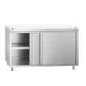 Meuble bas inox 600 x 600 mm PREMIUM / GOLDINOX