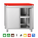 Meuble bas inox 600 x 600 mm PREMIUM / GOLDINOX