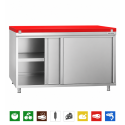 Meuble bas inox 600 x 600 mm PREMIUM / GOLDINOX