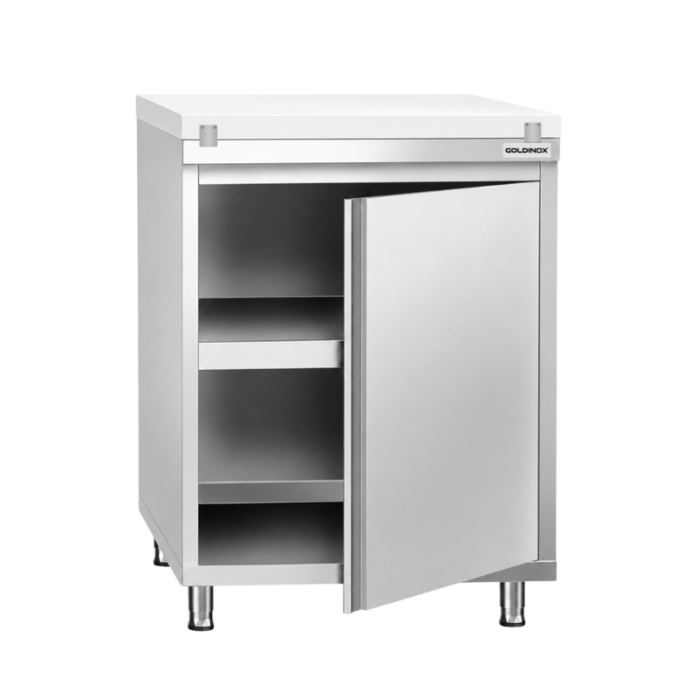 Meuble bas inox 600 x 700 mm PREMIUM / GOLDINOX