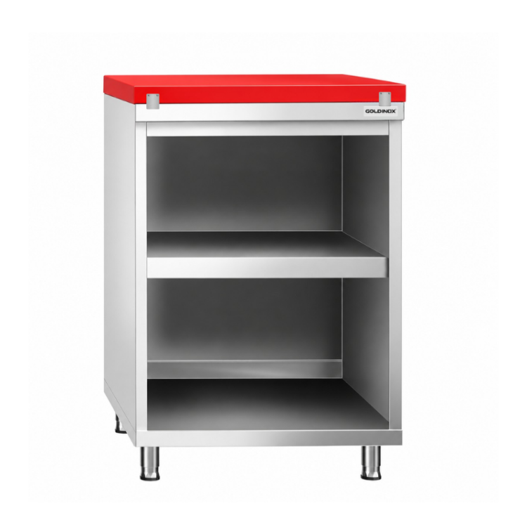 Meuble bas inox 600 x 600 mm PREMIUM / GOLDINOX