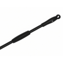 Pelle à pizza ronde Ø230mm perforée en aluminium anodisé (Ø230x725mm) PREMIUM - GOLDINOX