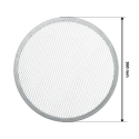Pelle à pizza rectangulaire 305x355mm en aluminium et bois (305x355x910mm) IDEAL - GOLDINOX