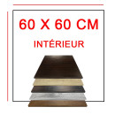 Plateaux 60x60 cm intérieur