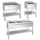 Plonges Inox – Profondeur 600 mm & 700 mm