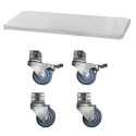 Accessoires pour table de travail inox