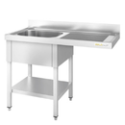 Plonges en inox lave-vaisselle - Profondeur 600 mm et 700 mm