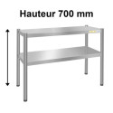 Passe-plat inox Hauteur 700 mm