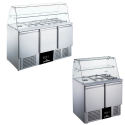 Saladette vitrée compacte