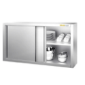 Placards muraux en inox - Hauteur 650 mm, 800 mm et 1000 mm