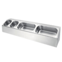 Présentoir à épices en inox