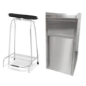 Poubelles professionnelles en inox