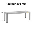 Passe-plat inox Hauteur 400 mm