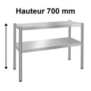 Passe-plat inox Hauteur 700 mm